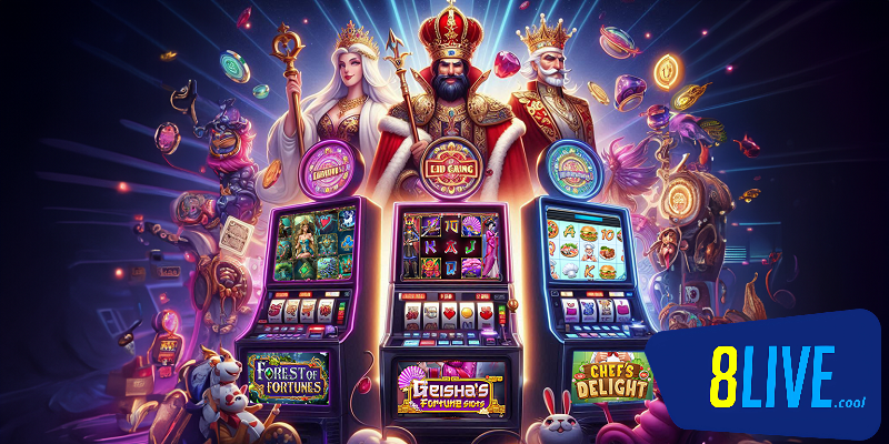 Bùng nổ vận may cùng slot game hấp dẫn tại nhà cái 8live 7 Khám phá đa dạng các thể loại slot khổng lồ tại nhà cái cá cược