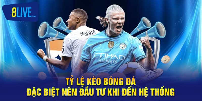 Tỷ Lệ Kèo Bóng Đá 8LIVE - Dự Đoán Cá Độ Bóng Đá 3 Tỷ lệ kèo bóng đá đặc biệt nên đầu tư khi đến hệ thống